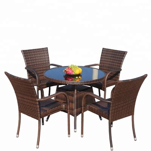 Juego <span class=keywords><strong>de</strong></span> Muebles <span class=keywords><strong>de</strong></span> <span class=keywords><strong>Jardín</strong></span> <span class=keywords><strong>con</strong></span> <span class=keywords><strong>Mesa</strong></span> <span class=keywords><strong>y</strong></span> <span class=keywords><strong>Sillas</strong></span> Plegables <span class=keywords><strong>de</strong></span> Madera para Exteriores - Product Image 3
