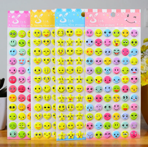 Custom OEM Adhesive Cartoon 3D <strong>Puffy</strong> <strong>Sticker</strong> - Product Image 4