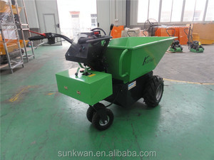 Carriola elettrica all'ingrosso del motore elettrico 320L con il mini trasportatore del dumper della ruota di capacità di carico di quattro ruote 500kg - Product Image 3