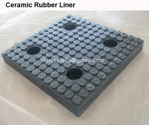 ناقل منحرف شلال المطاط السيراميك ارتداء لوحة بطانة - Product Image 3