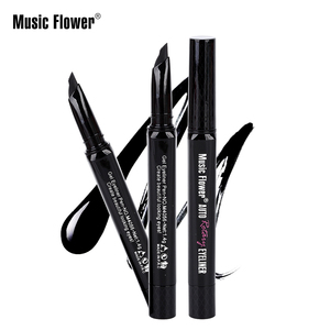Música <span class=keywords><strong>flor</strong></span> fabricación fábrica auto rotación <span class=keywords><strong>de</strong></span> secado rápido Eyeliner líquido <span class=keywords><strong>de</strong></span> larga duración impermeable Eye liner pen - Product Image 3