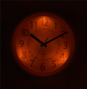 Radio Controlled Light Controlled Sound Controlled <strong>Wall</strong> <strong>Clock</strong> With Hourly <strong>Chime</strong> - Product Image 3