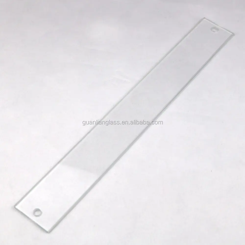 Hoja de vidrio templado transparente OEM