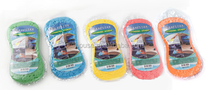 <span class=keywords><strong>Esponja</strong></span> de limpieza para lavar el coche, color <span class=keywords><strong>amarillo</strong></span>, de alta densidad, con múltiples orificios - Product Image 3