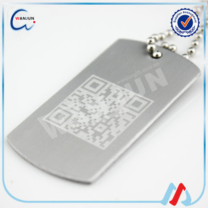 (Dt-98) etiqueta de identificación de perro de código QR barata para mascotas/etiquetas de metal de identificación de mascota al por mayor - Product Image 5