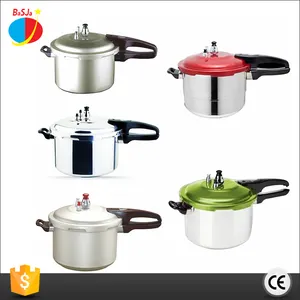 Pressure cooking gs / multi red cover aluminium unique pressure cooker 5 litres 80kpa for restaurant