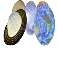 מקורה נתלה מתנפח כוכבי לכת בלוני או LED להראות כוכבי לכת או תאורה כוכבי לכת בלון כדורי