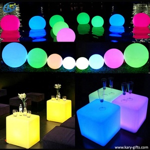 RGB Multi Color Outdoor Plastic <strong>Light</strong> LED <strong>Cube</strong> - Product Image 2