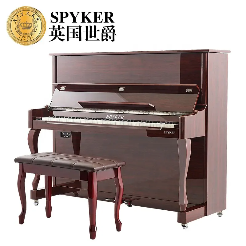 SPYKER piyano yüksek kaliteli dijital dik piyano <span class=keywords><strong>ceviz</strong></span> rengi HD-L123