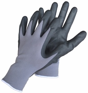 Guantes de trabajo de micronitrilo resistentes al aceite, 15 calibres, licra, nailon tejido, EN 388 - Product Image 1