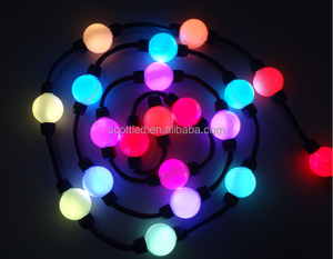 G35 G50 3D Dream Color Digital <strong>Balls</strong> WS2811 DC12V Waterproof IP67 RGB Pixel <strong>Ball</strong> <strong>Strings</strong> - Product Image 3