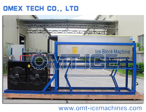 Foshan 2000 kg tubo de acero inoxidable máquina de hielo - Product Image 1