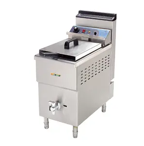 GF171 AUTO-Singolo/Doppio Iva Friggitrice A Gas