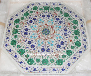 Marble Pietre Dure Marble Coffee Table Top - Product Image 1