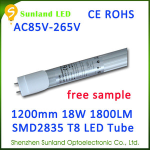 Économie d'énergie pure white SMD2835 CE ROHS 2014 pas cher tube led t8 <span class=keywords><strong>tub8</strong></span> 18 w 1200 mm haute luminosité - Product Image 1