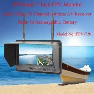 מטוסי rc ניטרו מאמן עבור 7 inch fpv צג מסך לא כחול 600cdm2 בהירות פנל ips