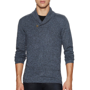 <span class=keywords><strong>Pull</strong></span>-over en laine épais pour <span class=keywords><strong>homme</strong></span>, design à la mode, <span class=keywords><strong>col</strong></span> châle, nouveauté - Product Image 1