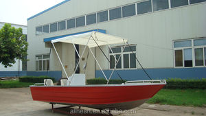 Bateaux à <span class=keywords><strong>vendre</strong></span> <span class=keywords><strong>en</strong></span> aluminium Console centrale <span class=keywords><strong>en</strong></span> alliage Bateau <span class=keywords><strong>de</strong></span> pêche 17FT 19FT - Product Image 4