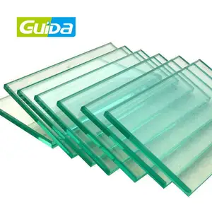 Guida Brand Hot Sale 8 12MM Thickness Australia Market Solid Toughened Tempered Glass