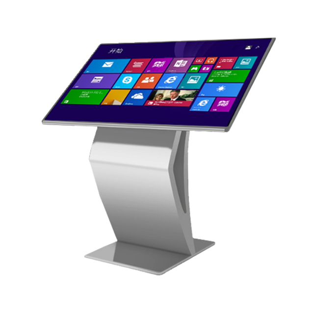 LCD Information Kiosk Touch Screen Displays With  Interactive Table Indoor Design 10 Points Touch Full HD Resolution