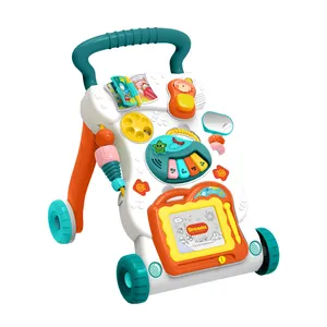 热销婴儿活动玩具环保音乐手婴儿推学步车