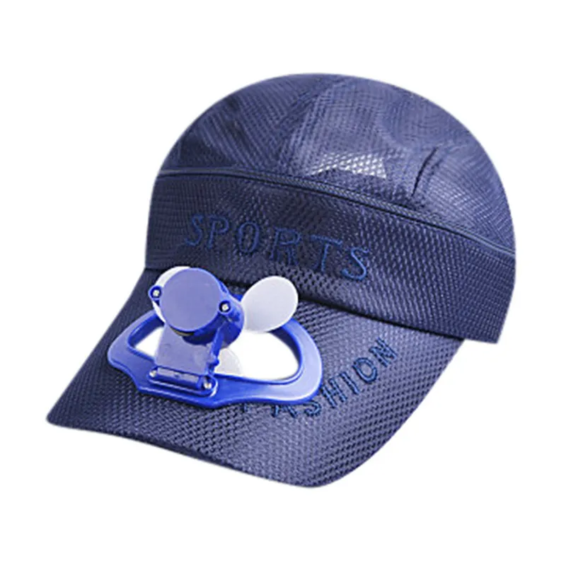 Летняя уличная спортивная шапка для охлаждения, кепка с солнечным зарядным устройством, сетчатая бейсболка