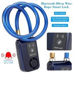 Conexión inalámbrica anti-robo puerta <span class=keywords><strong>candado</strong></span> con sirena ios y android control de teléfono sin llave inteligente para bicicletas - Product Image 2