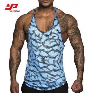 Por encargo sin mangas tank tops hombres deportes gimnasio <span class=keywords><strong>chalecos</strong></span> ropa de entrenamiento - Product Image 4