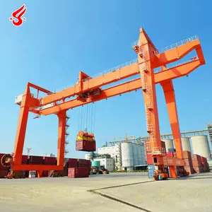 ISO FEM Tiêu chuẩn Đường sắt gắn giàn cần cẩu rmg cần cẩu container để bán