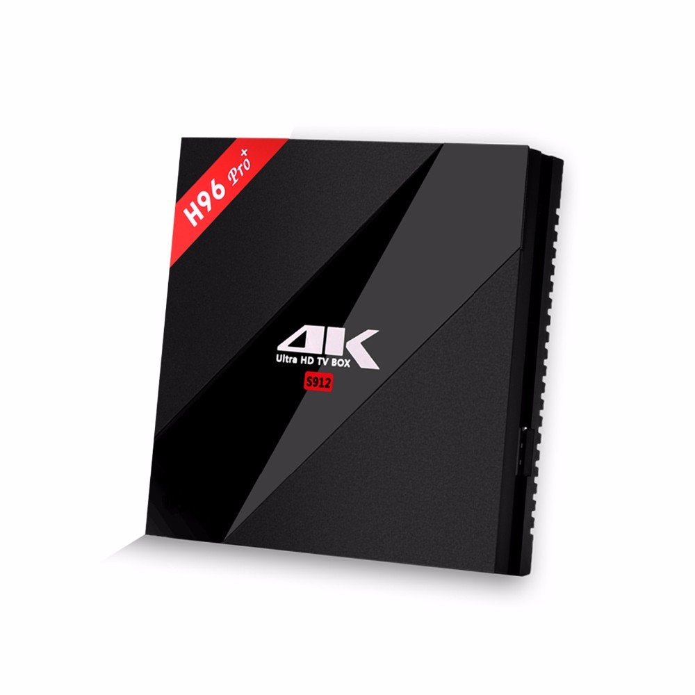 H96 Pro plus S912 Android 7.1 TV BOX Amlogic 3 GB 32 GB WiFi 2.4G/5.0G H.265 BT4.1 KODI 17.0 H.265 4 K Medios jugador