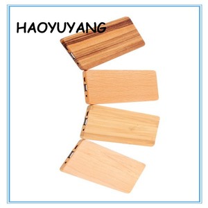 Silm Tallado De Madera Banco de la Energía 4000 mAh Paquete Externo de La Batería Portátil Delgado Energía Móvil De Madera - Product Image 4