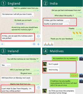 Sleepwell gối đôi đầu ngủ nghỉ ngơi gấp giường nệm Nệm Hilton thoải mái khách sạn 5 sao với Nệm lò xo siêu mềm - Product Image 5