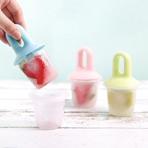 <span class=keywords><strong>Mini</strong></span> molde para Polos de hielo, bola de helado, molde para paletas, batidor de fruta, cuchara para helado - Product Image 3