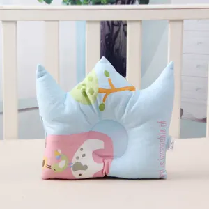 Nuevo diseño cómodo bebé almohada de cabeza plana