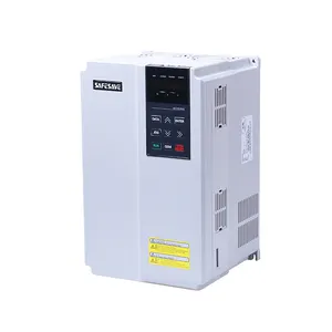 Inverter Kontrol Vektor Loop Terbuka, Konverter Frekuensi 10KW 3 Fase untuk Pompa 10KW LED Dapat Dilepas RS232 AC/AC Inverter