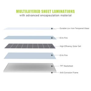 Tấm Pin Năng Lượng Mặt Trời Mono Mô-đun Năng Lượng Mặt Trời 300W 330W 30V <span class=keywords><strong>350W</strong></span> 360W 375W Hệ Thống Tấm Pin Năng Lượng Mặt Trời - Product Image 6