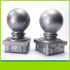Capuchons de poteau de clôture ronds en aluminium décoratifs carrés de <span class=keywords><strong>50x50</strong></span>, 65x65 - Product Image 4