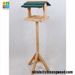 FSC OEM houten vogel feeder huis/opknoping vogel tafel voor groothandel in fabriek - Product Image 3