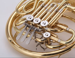 Instrumentos Musicales Profesionales de Trompa Francesa Doble de 4 Llaves - Product Image 5