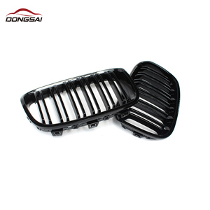 Grille centrale en maille ABS pour pare-choc avant, pièce de voiture, noire brillante, pour <span class=keywords><strong>BMW</strong></span> série <span class=keywords><strong>1</strong></span> F20 135i pré LCI - Product Image 3