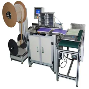 DWC-520A working speed up to 1200-1700 books per hour wire binding equipment , bindi key machine working