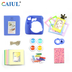 Marcos de Álbum de Fotos Personalizados, Clavijas Decorativas, Accesorios Coloridos para <span class=keywords><strong>Cámara</strong></span> <span class=keywords><strong>Instantánea</strong></span>, Kit 7 en 1, Silicona para <span class=keywords><strong>Fujifilm</strong></span> <span class=keywords><strong>Instax</strong></span> <span class=keywords><strong>Mini</strong></span> 8/<span class=keywords><strong>Mini</strong></span> <span class=keywords><strong>9</strong></span> - Product Image 2