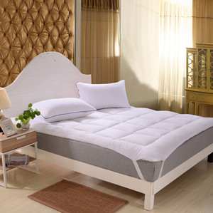 Di lusso giù <span class=keywords><strong>piuma</strong></span> <span class=keywords><strong>piuma</strong></span> d'oca coprimaterasso/materasso copertura/materasso - Product Image 5