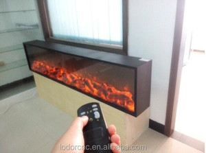 Chimenea Eléctrica Moderna de 2000 mm, Independiente, con Luz LED, Opción Económica para Uso Doméstico o Hotelero, Estilo Madera o Piedras - Product Image 6