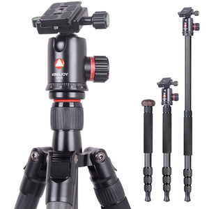 KINGJOY — trépied pour appareil <span class=keywords><strong>Photo</strong></span> numérique K2208, <span class=keywords><strong>en</strong></span> Fiber de <span class=keywords><strong>carbone</strong></span>, trépied pliable, robuste, de haute qualité, QH20 - Product Image 2