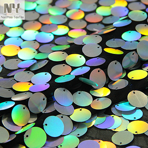 Nanyee Dệt Màu Bạc Thay Đổi Lớn Sequin Trang Phục Vải - Product Image 3
