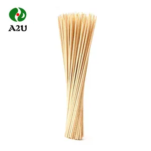 Eco-Friendly Wholesale Disposable Barbecue BBQ Round Bamboo Skewer