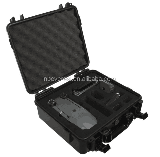 Factory Wholesale Drone MAVIC Pro Phantom 3/4 Plastic Waterproof Equipment case Box with Custom Foam