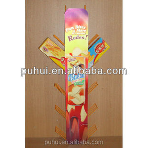 Display <strong>rack</strong> basket holder hanging pop bag package fried <strong>crisps</strong> snacks metal retail food store promotion steel iron wire hanging to <strong>racks</strong> - Product Image 6