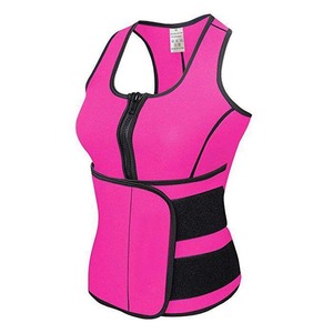 Femmes réglable néoprène taille formateur taille tondeuse ceinture débardeur Shapewear maison sueur <span class=keywords><strong>Sauna</strong></span> costume Cincher minceur gilet - Product Image 4